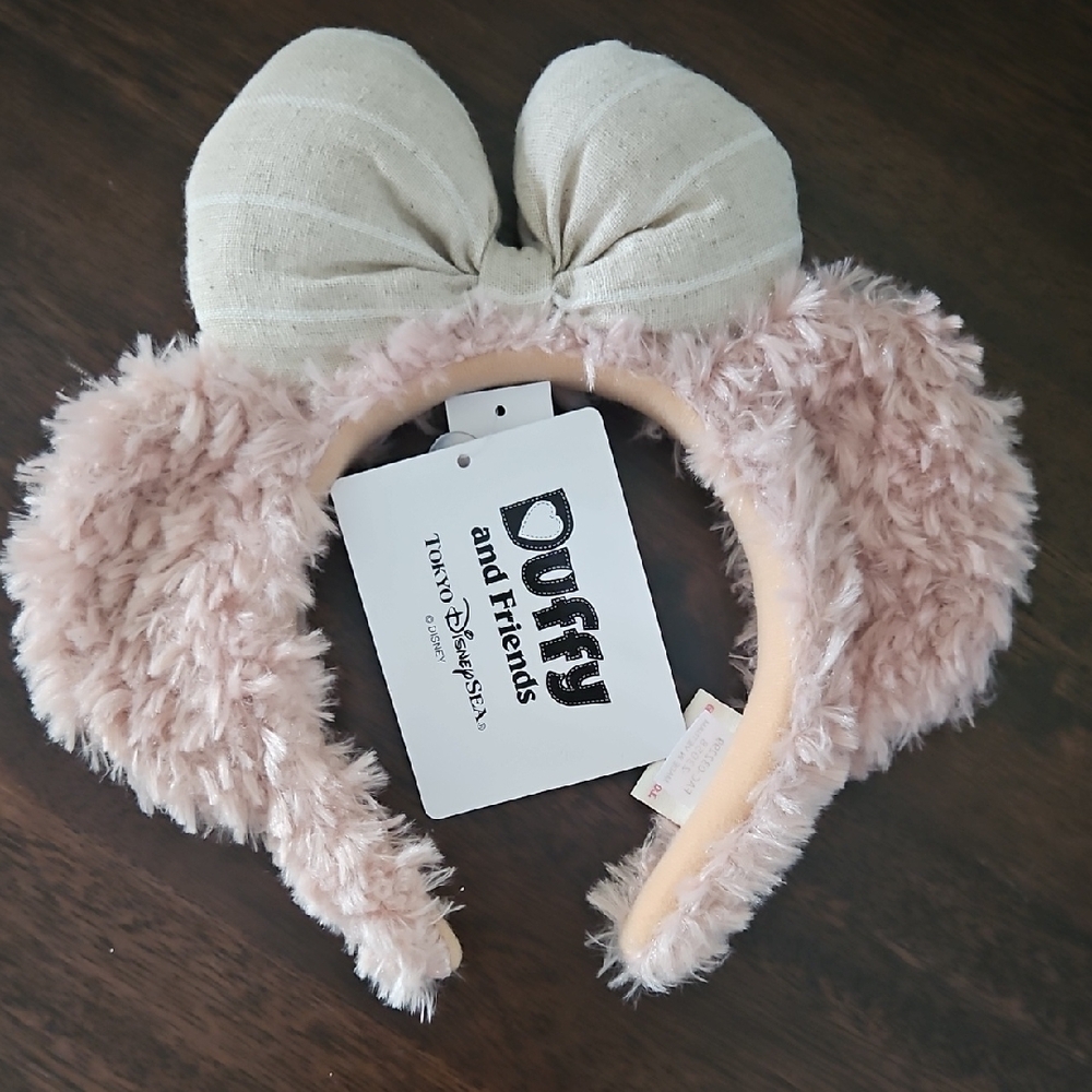 Disney Duffy and Friends Fuzzy Headband - New